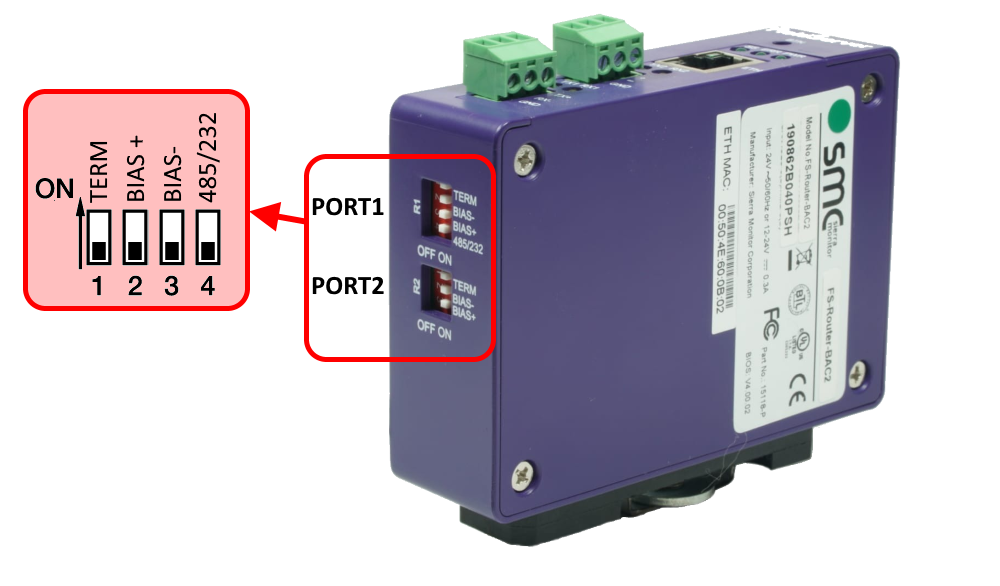 Rs485 End Of Line Resistor