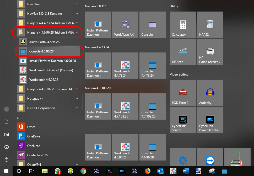 Having problems logging in to the niagara platform on your computer 
